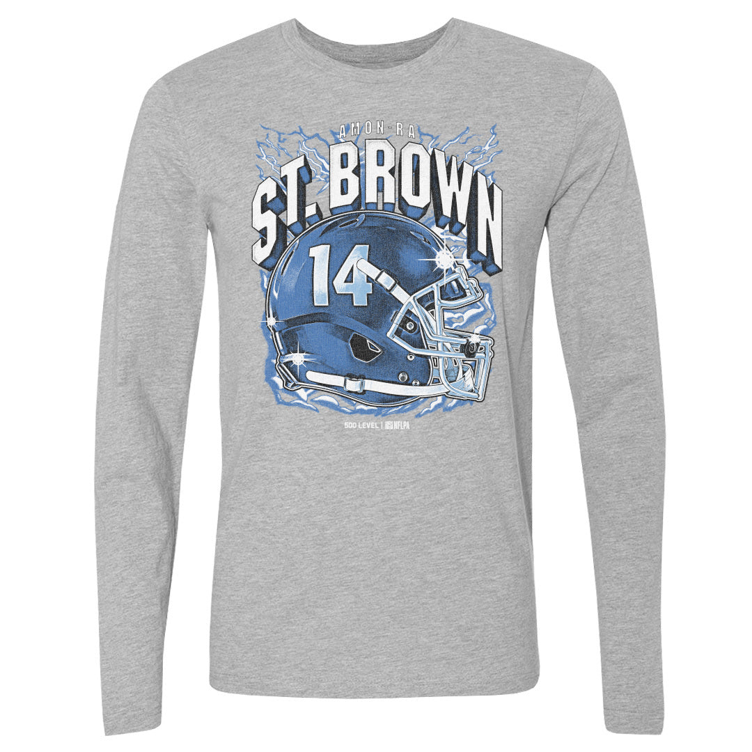 Amon-Ra St. Brown Men's Long Sleeve T-Shirt | 500 LEVEL