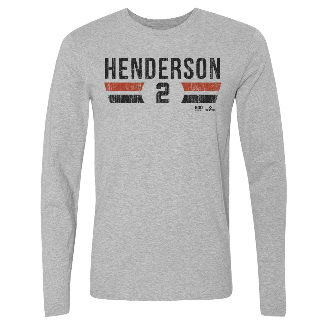 Gunnar Henderson Men's Long Sleeve T-Shirt | 500 LEVEL