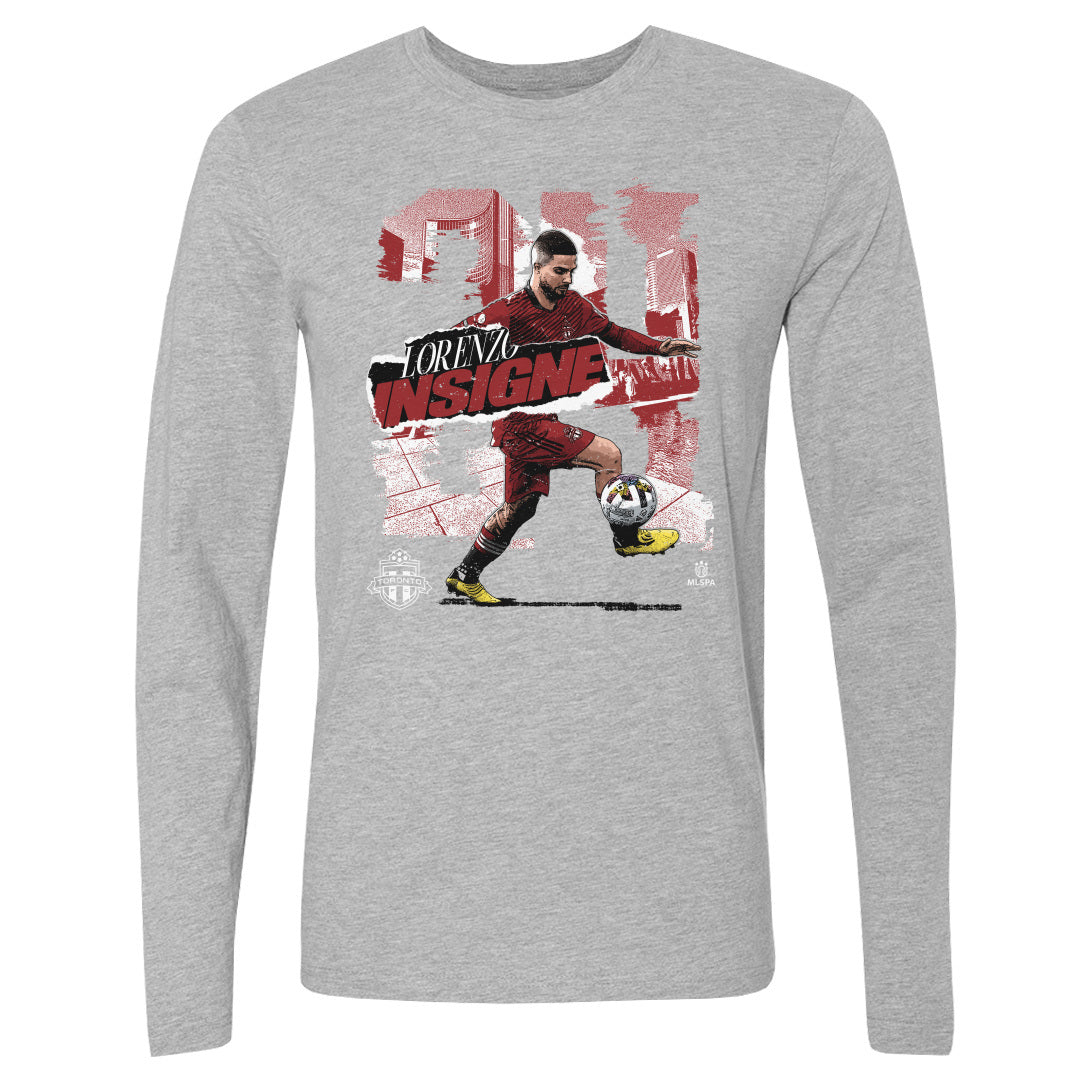 Lorenzo Insigne Men's Long Sleeve T-Shirt | 500 LEVEL