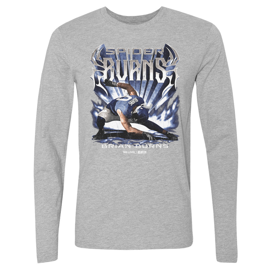 Brian Burns Men's Long Sleeve T-Shirt | 500 LEVEL