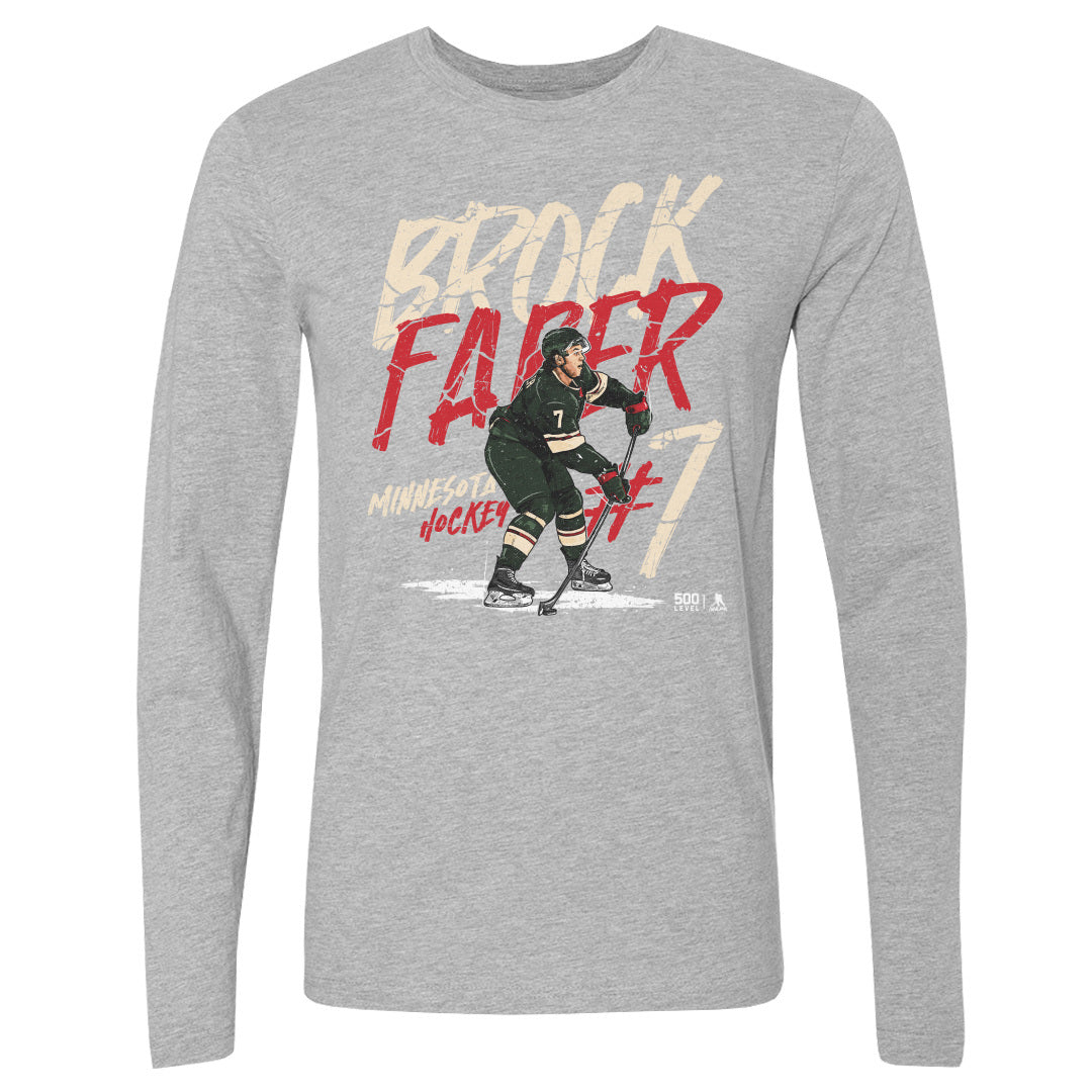 Brock Faber Men's Long Sleeve T-Shirt | 500 LEVEL