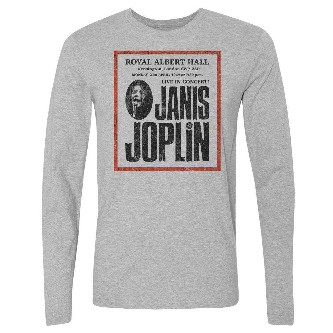 Janis Joplin Men's Long Sleeve T-Shirt | 500 LEVEL