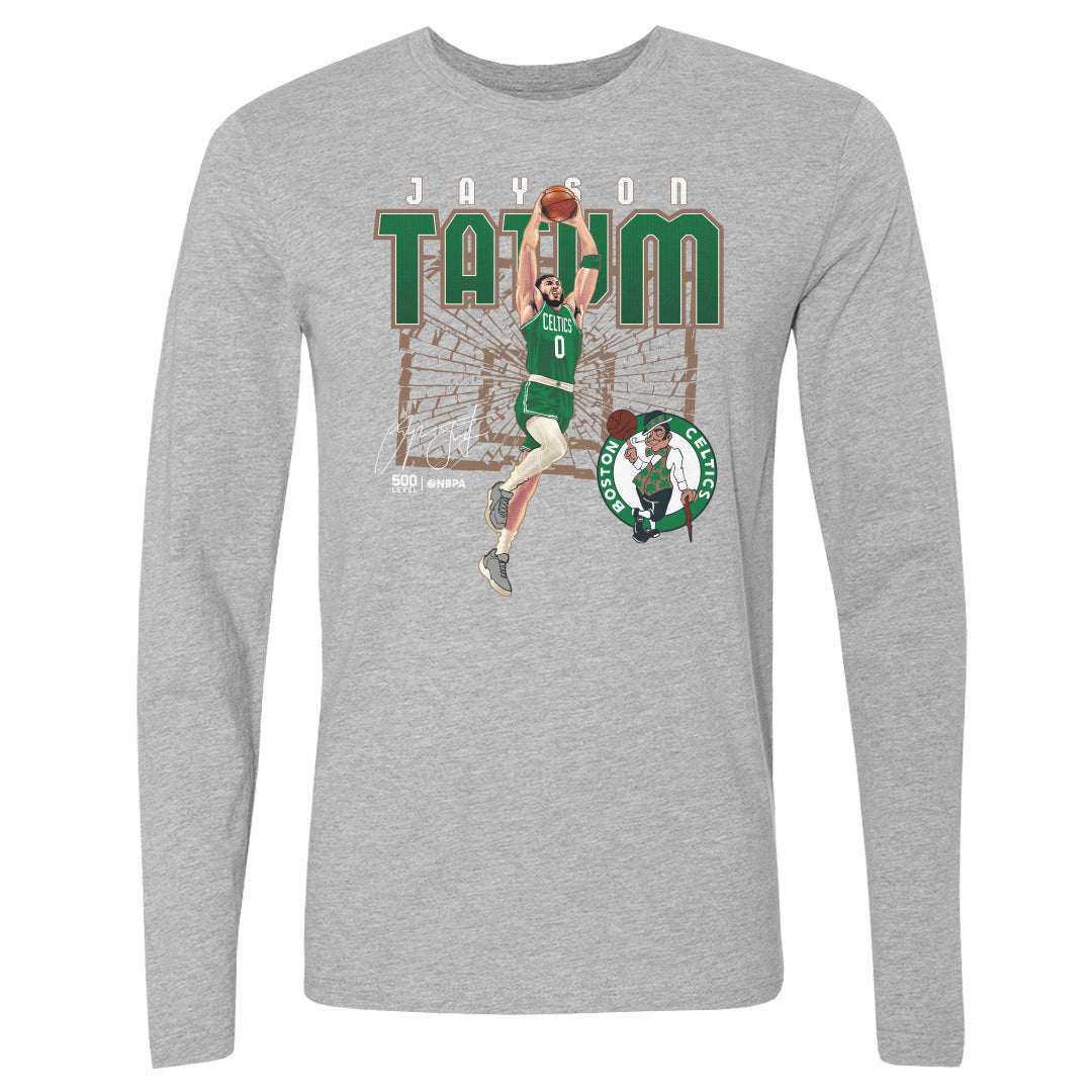 Jayson Tatum Men's Long Sleeve T-Shirt | 500 LEVEL