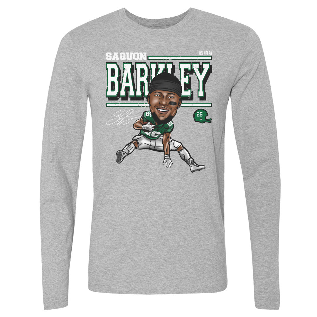 Saquon Barkley Men's Long Sleeve T-Shirt | 500 LEVEL