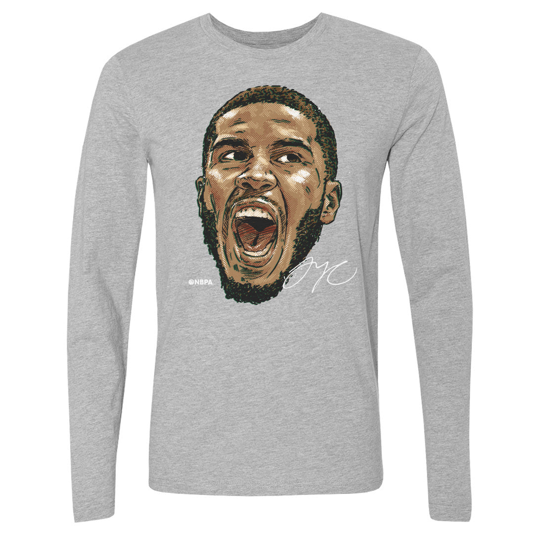 Jayson Tatum Men's Long Sleeve T-Shirt | 500 LEVEL