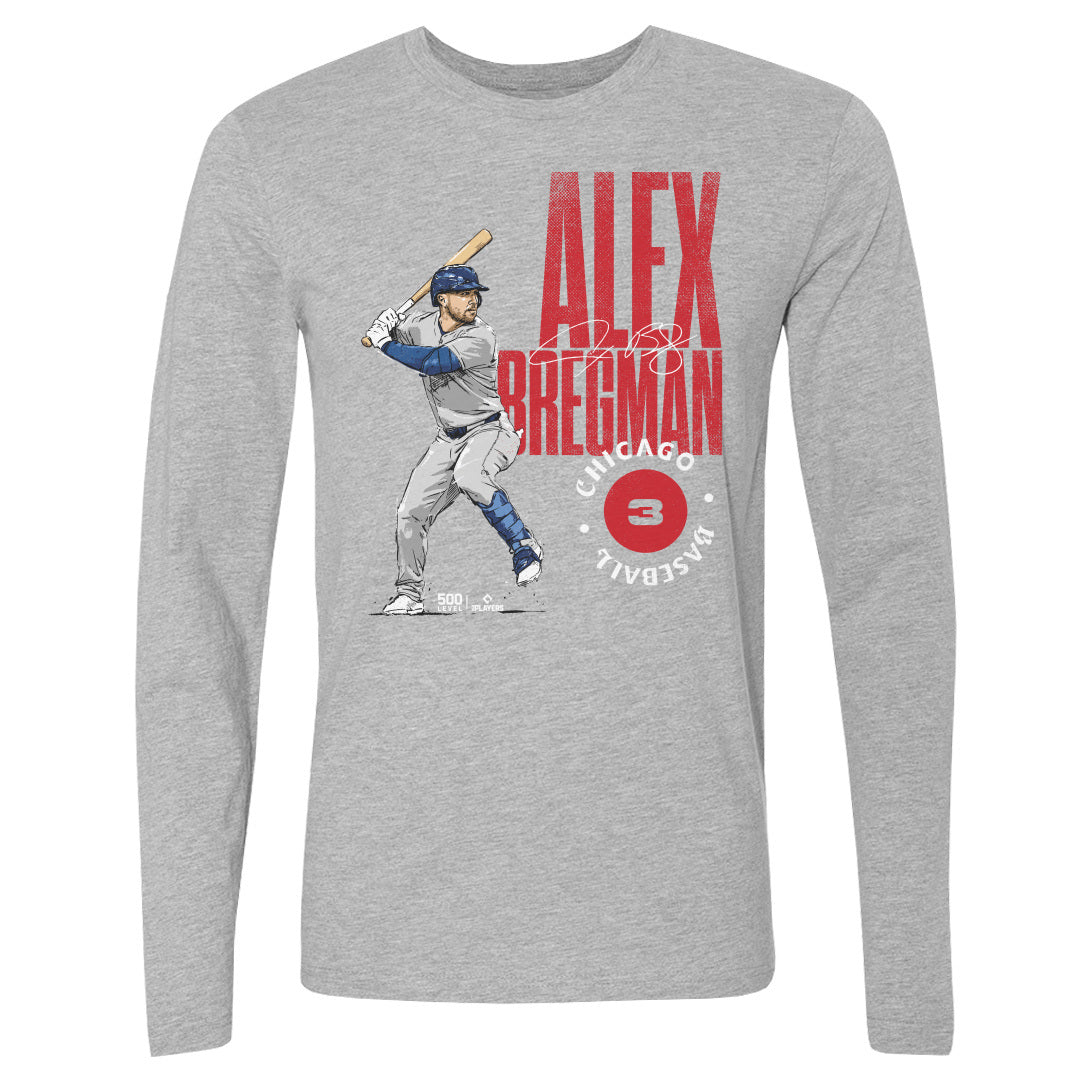 Alex Bregman Men's Long Sleeve T-Shirt | 500 LEVEL