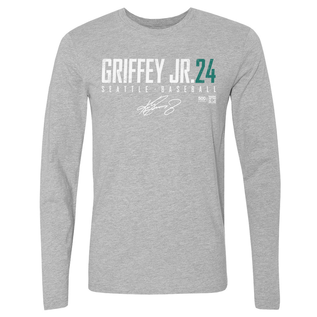 Ken Griffey Jr. Men's Long Sleeve T-Shirt | 500 LEVEL