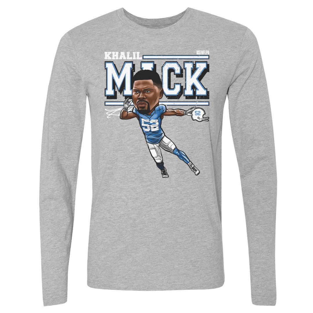 Khalil Mack Men's Long Sleeve T-Shirt | 500 LEVEL