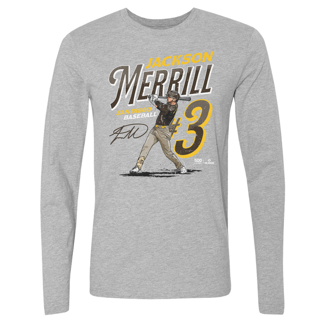Jackson Merrill Men's Long Sleeve T-Shirt | 500 LEVEL