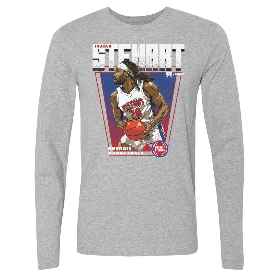 Isaiah Stewart Men's Long Sleeve T-Shirt | 500 LEVEL