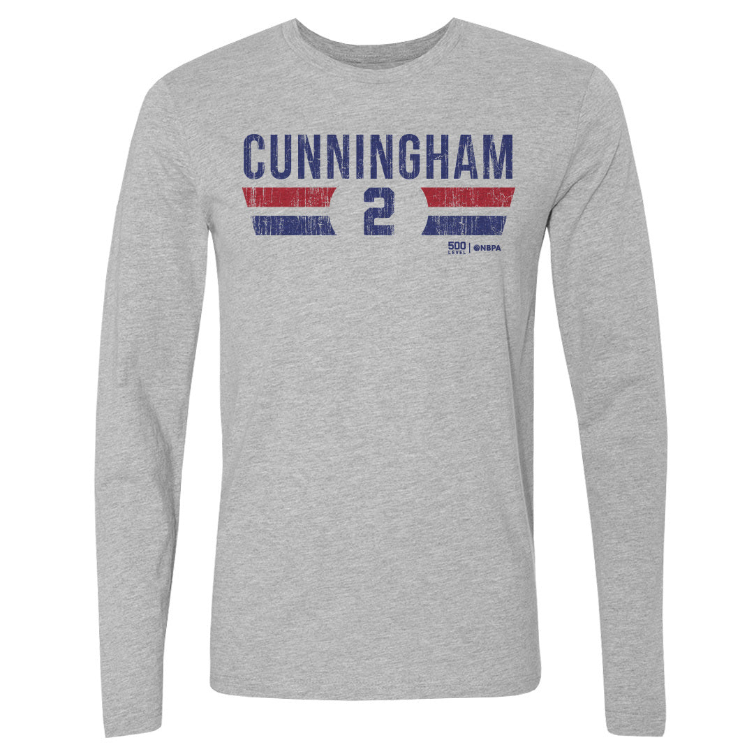 Cade Cunningham Men's Long Sleeve T-Shirt | 500 LEVEL