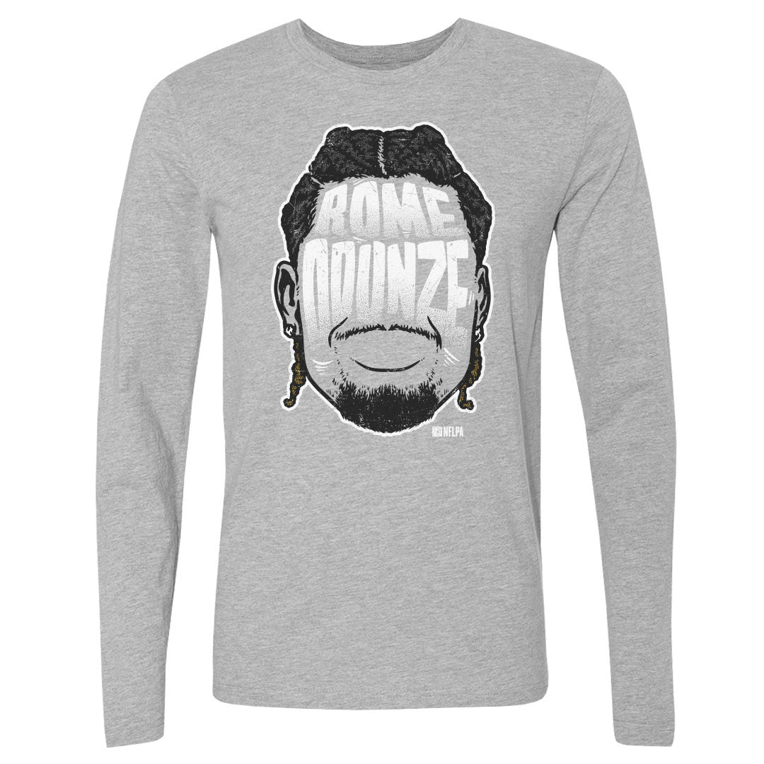 Rome Odunze Men's Long Sleeve T-Shirt | 500 LEVEL