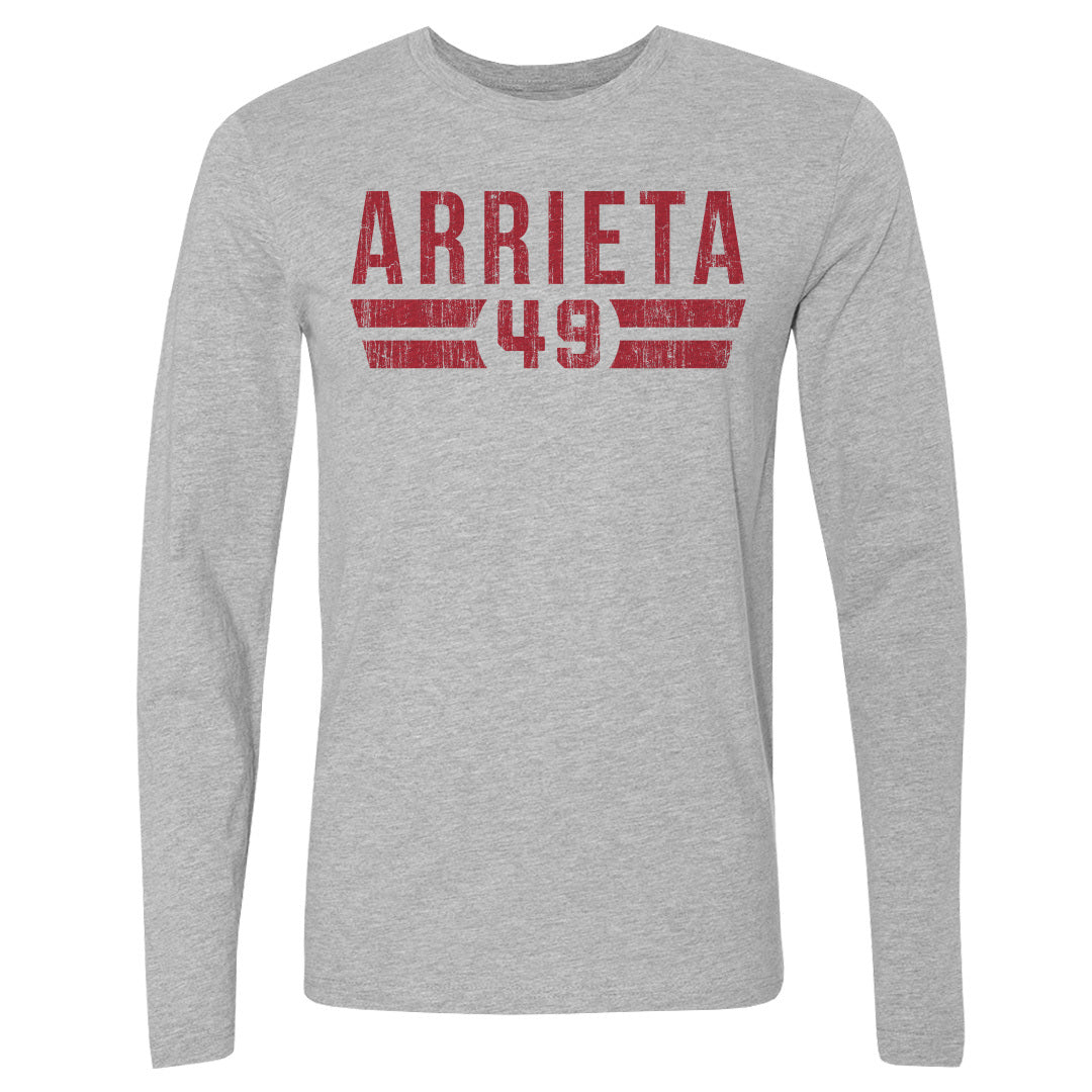 Jake Arrieta Men's Long Sleeve T-Shirt | 500 LEVEL