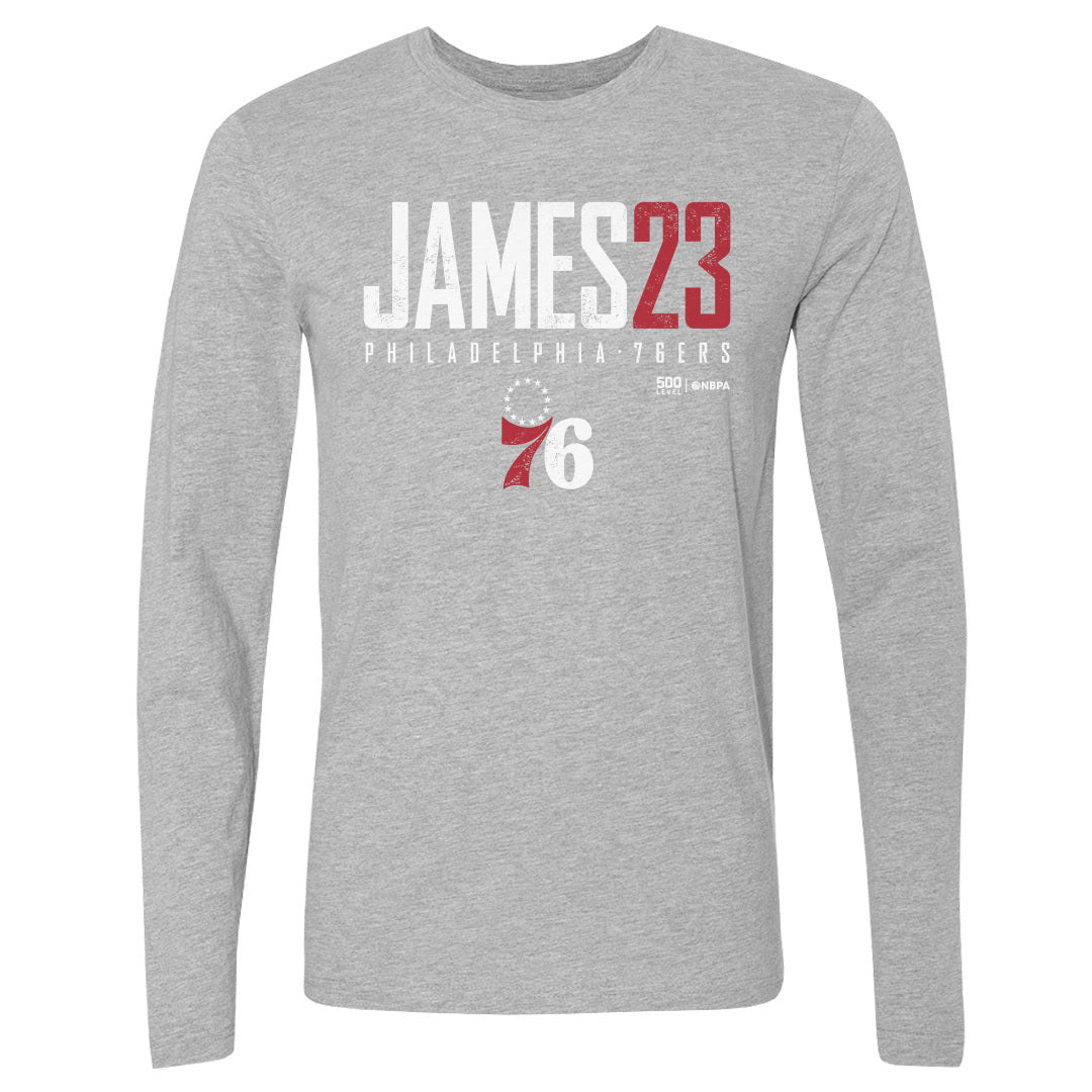 LeBron James Men's Long Sleeve T-Shirt | 500 LEVEL