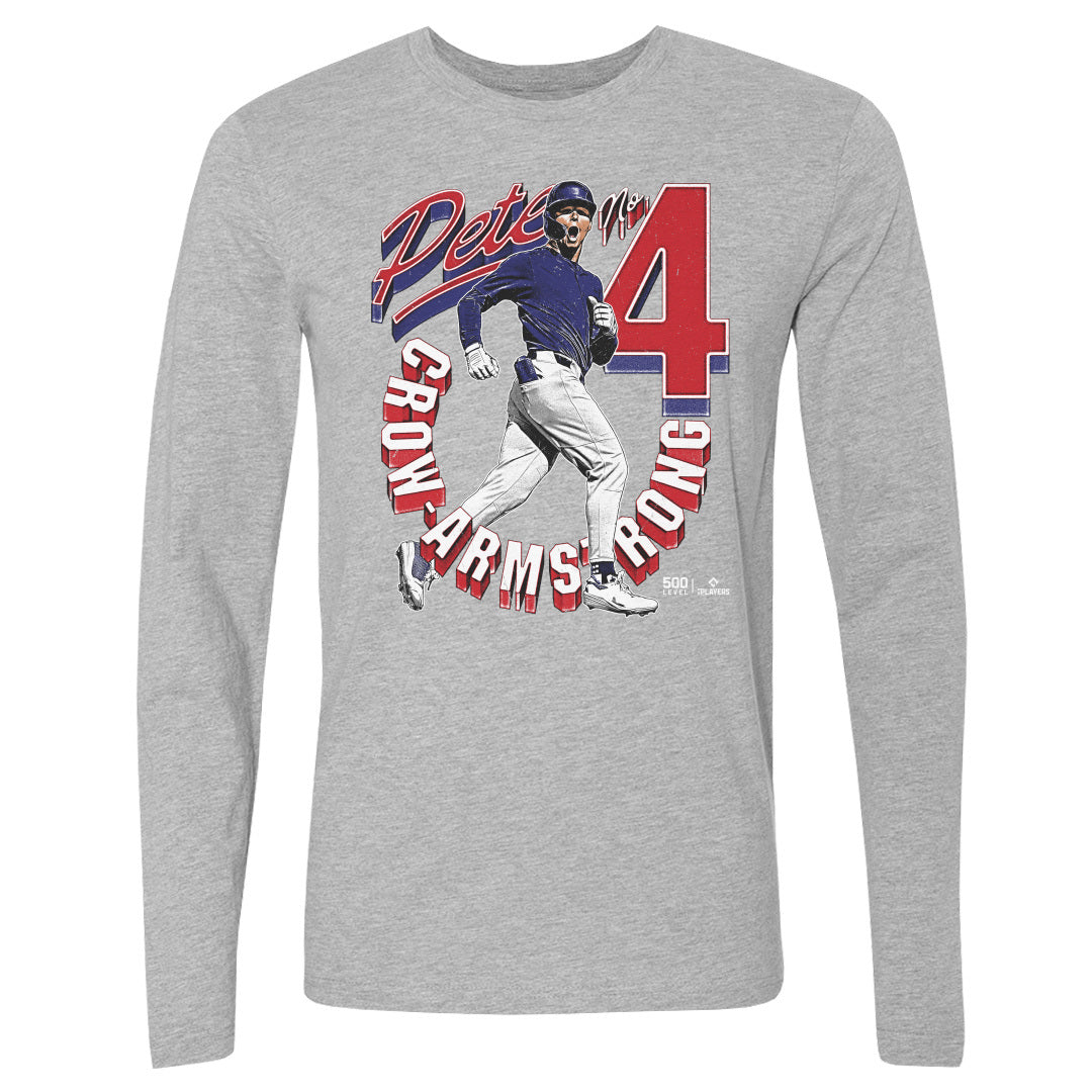 Pete Crow-Armstrong Men's Long Sleeve T-Shirt | 500 LEVEL