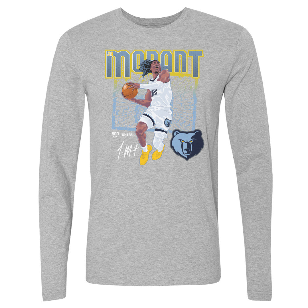 Ja Morant Men's Long Sleeve T-Shirt | 500 LEVEL