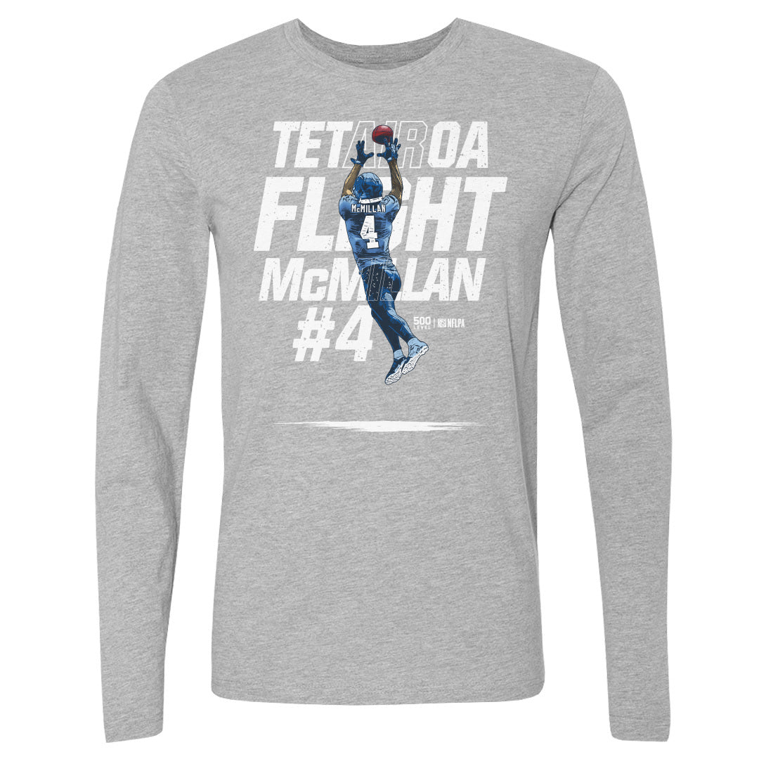 Tetairoa McMillan Men's Long Sleeve T-Shirt | 500 LEVEL