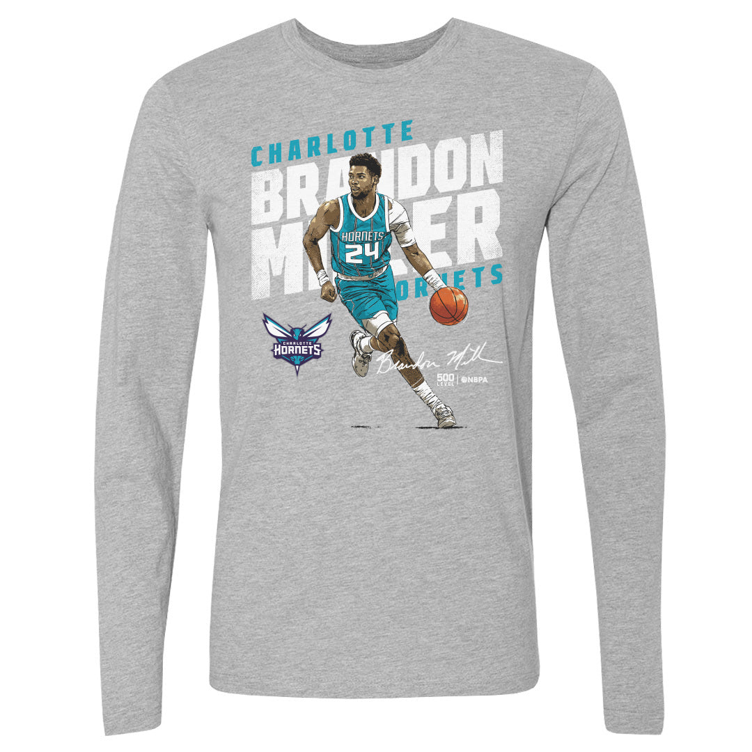 Brandon Miller Men's Long Sleeve T-Shirt | 500 LEVEL