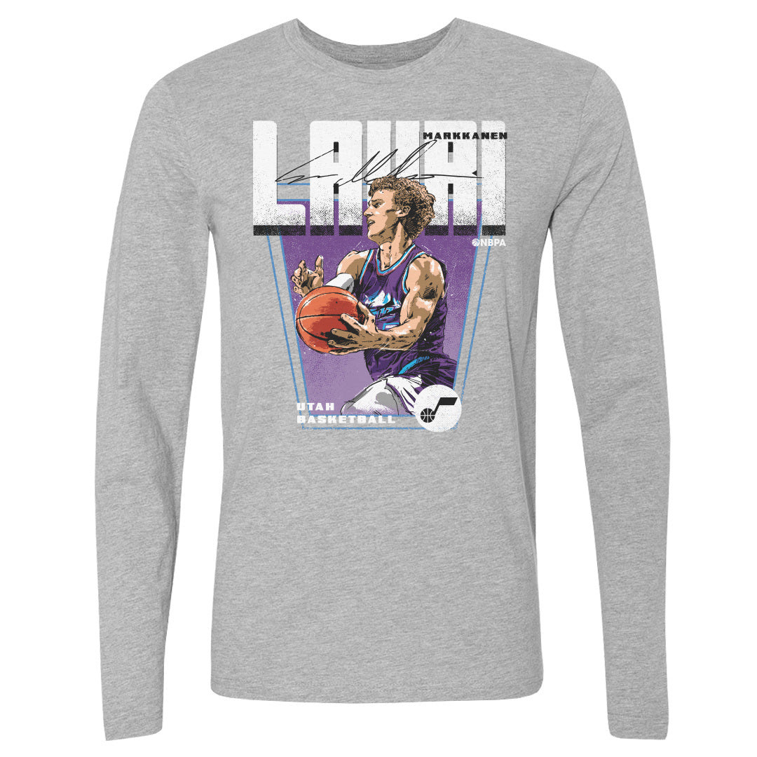 Lauri Markkanen Men's Long Sleeve T-Shirt | 500 LEVEL