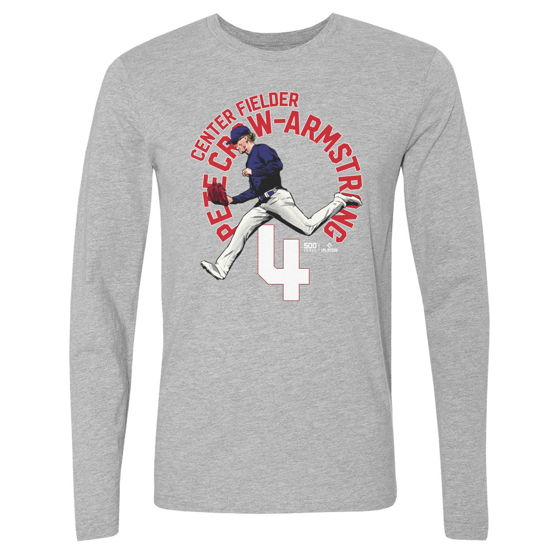 Pete Crow-Armstrong Men's Long Sleeve T-Shirt | 500 LEVEL