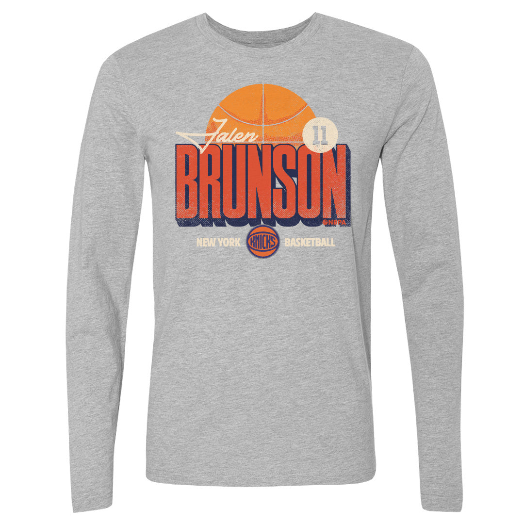 Jalen Brunson Men's Long Sleeve T-Shirt | 500 LEVEL