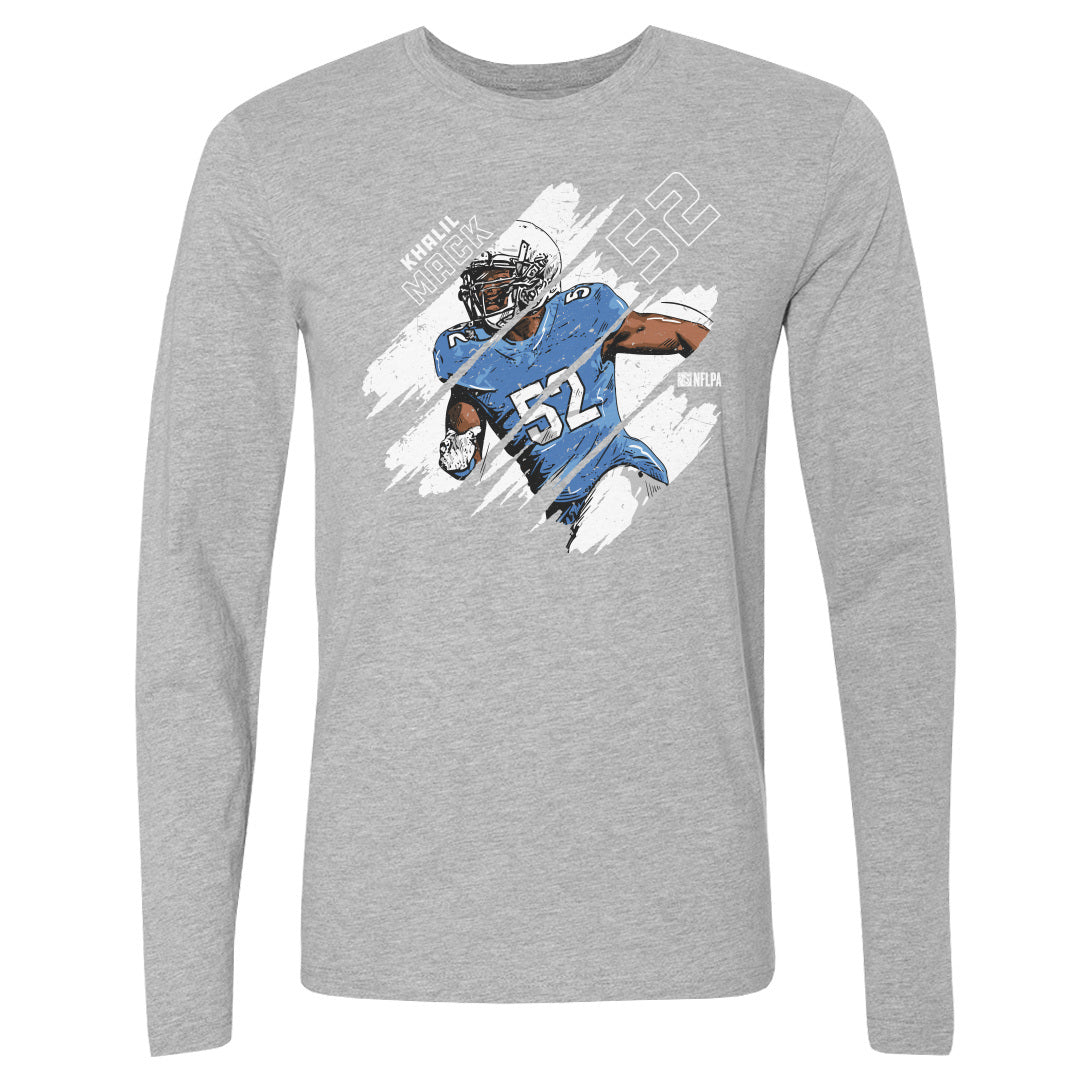 Khalil Mack Men's Long Sleeve T-Shirt | 500 LEVEL