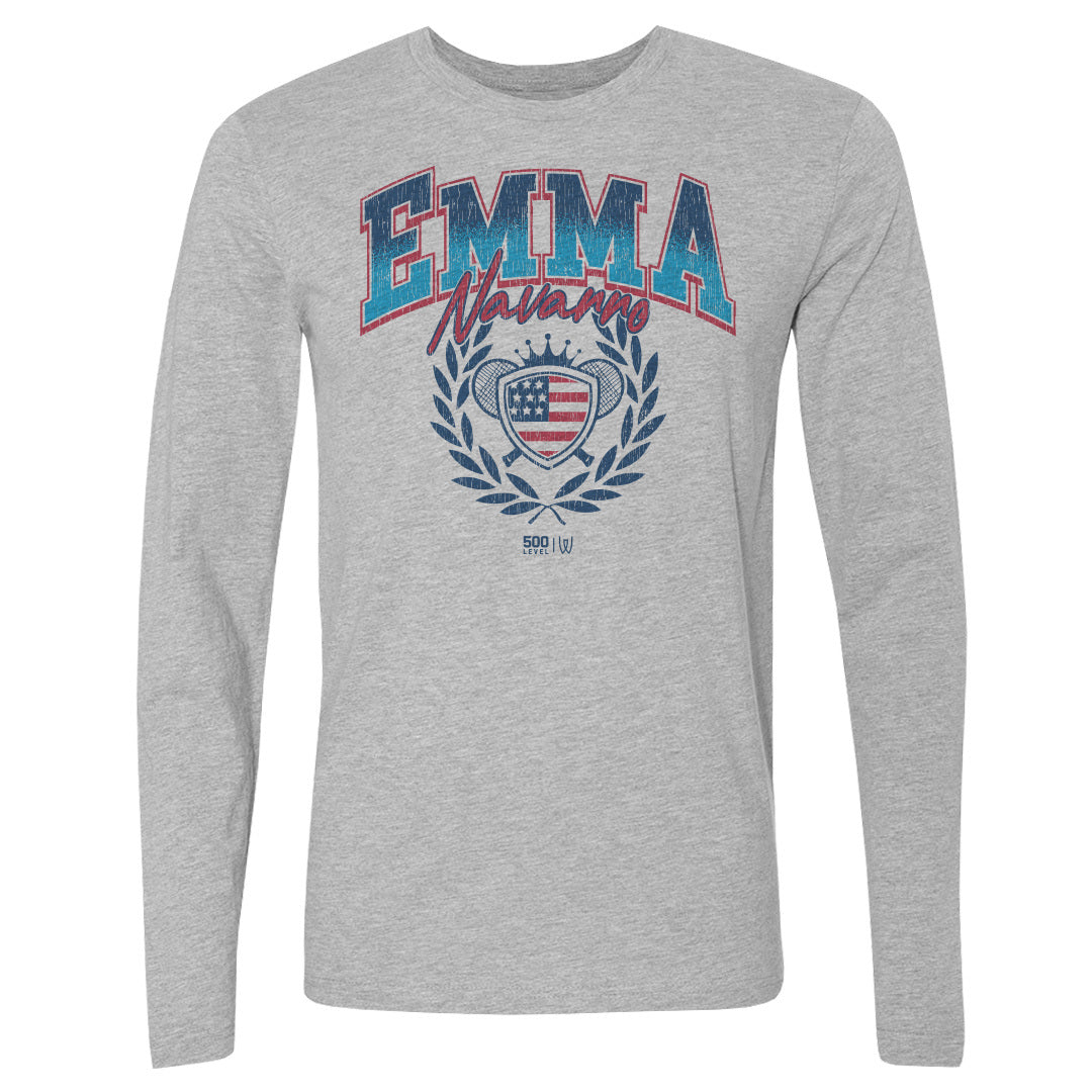Emma Navarro Men's Long Sleeve T-Shirt | 500 LEVEL