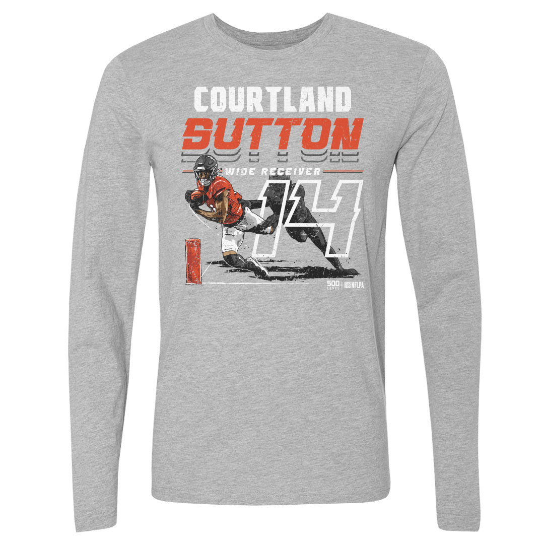 Courtland Sutton Men's Long Sleeve T-Shirt | 500 LEVEL