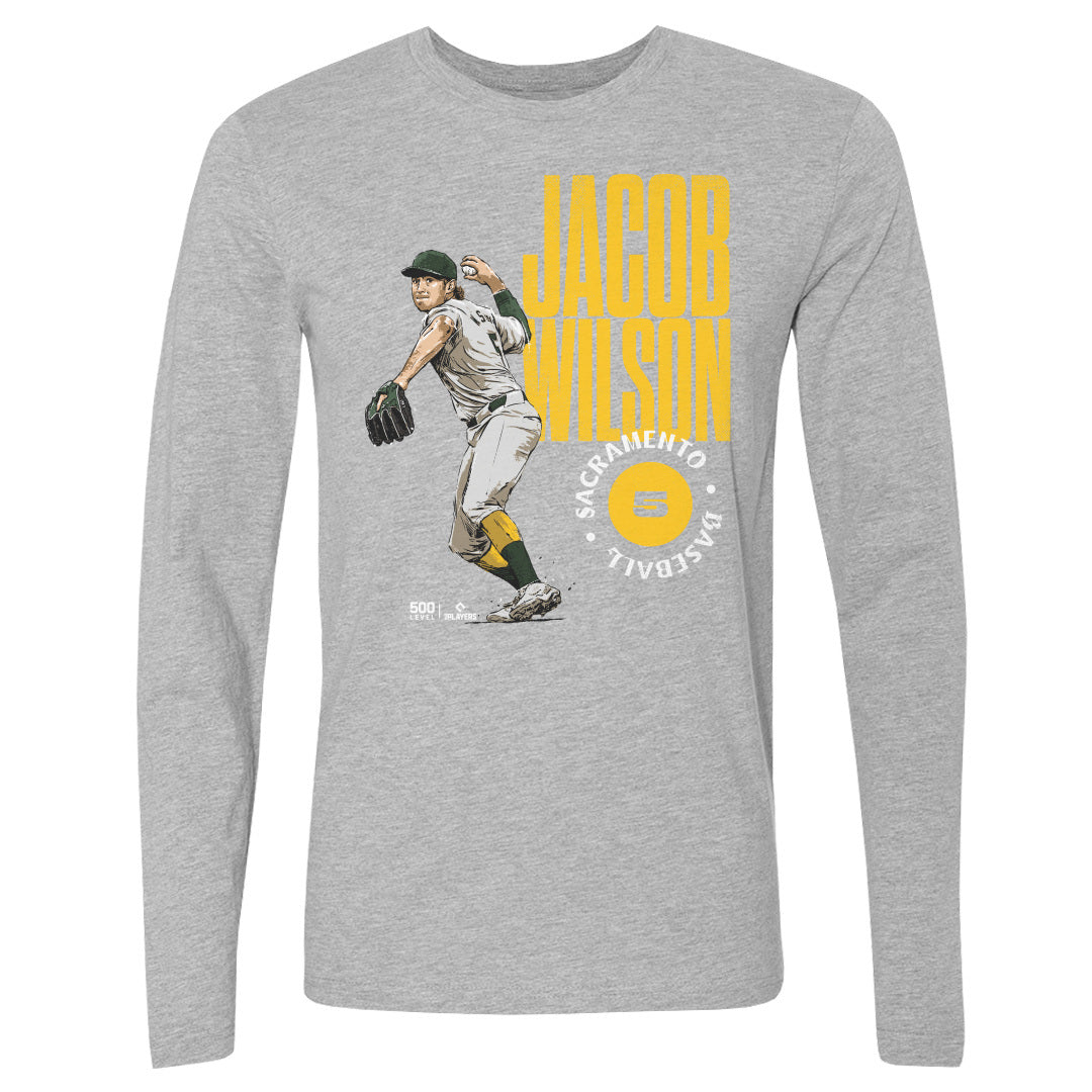 Jacob Wilson Men's Long Sleeve T-Shirt | 500 LEVEL