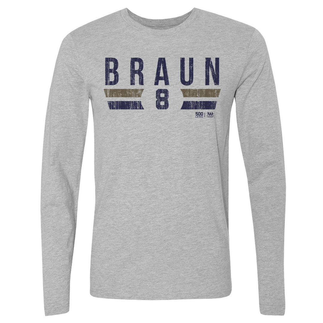Ryan Braun Men's Long Sleeve T-Shirt | 500 LEVEL