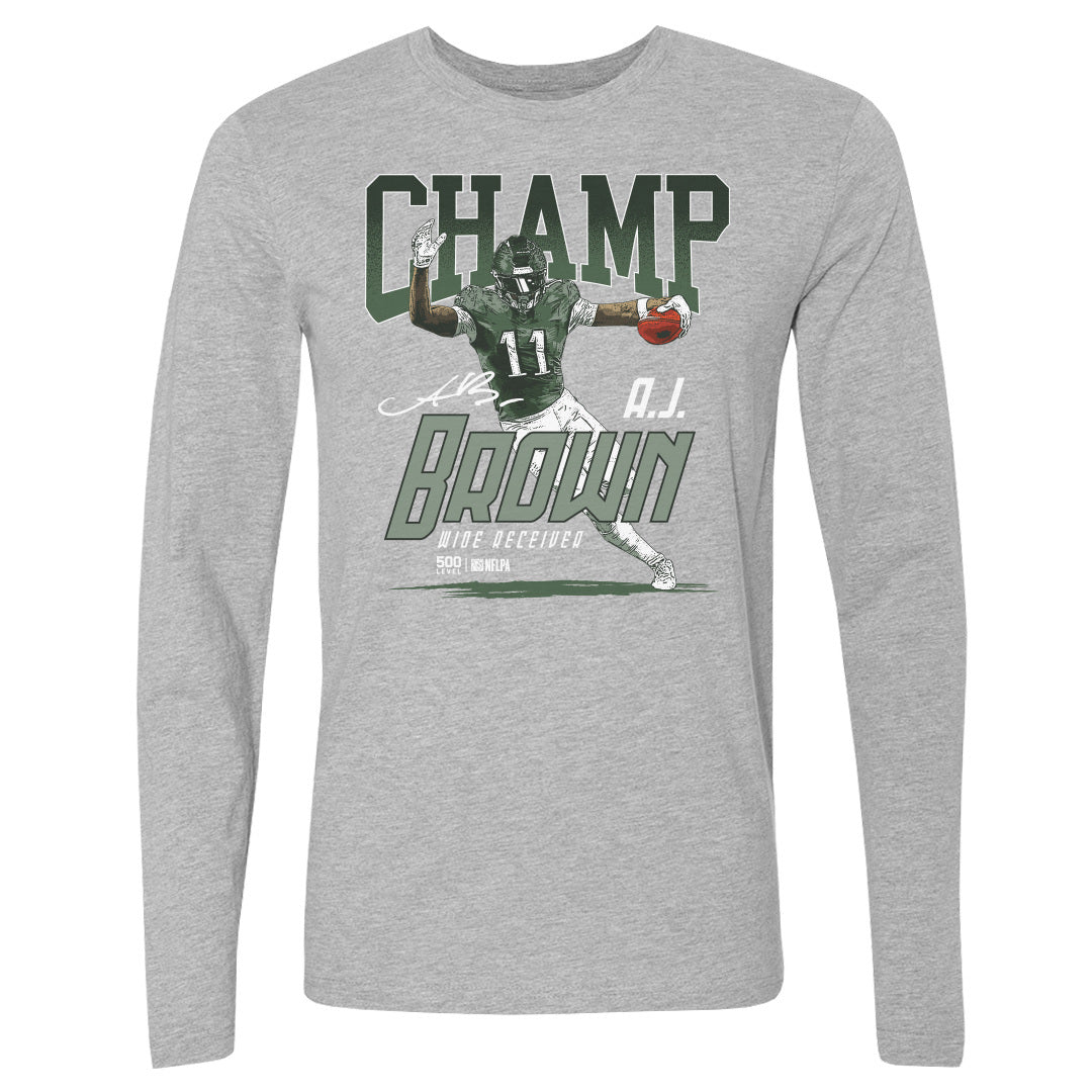 A.J. Brown Men's Long Sleeve T-Shirt | 500 LEVEL