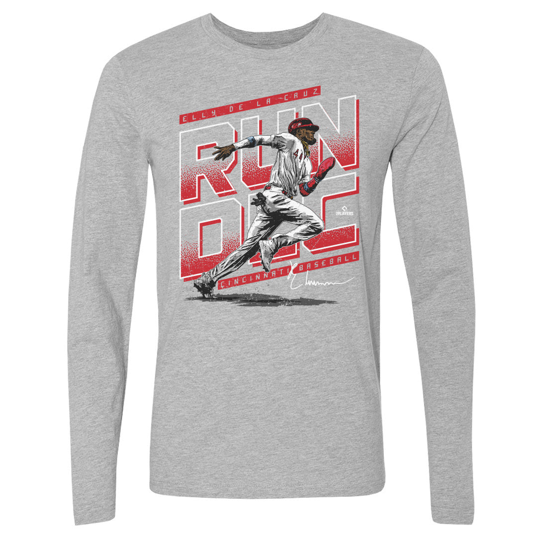 Elly De La Cruz Men's Long Sleeve T-Shirt | 500 LEVEL