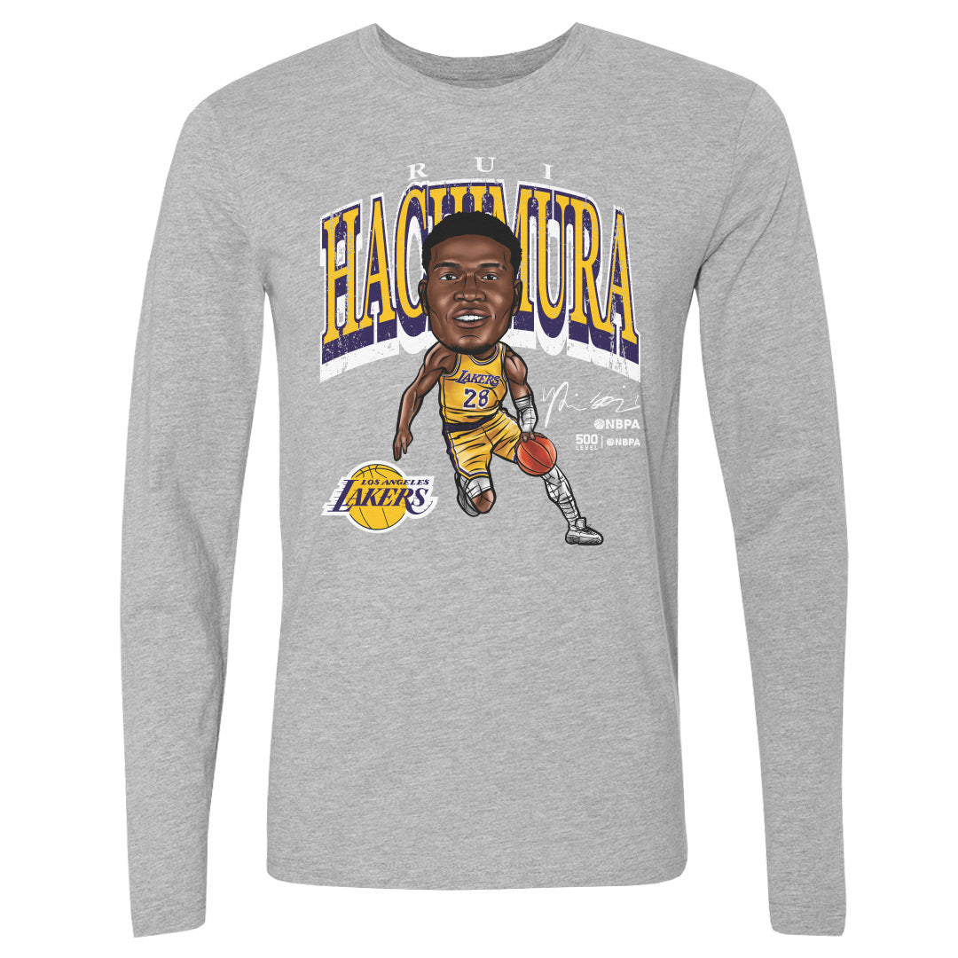 Rui Hachimura Men's Long Sleeve T-Shirt | 500 LEVEL