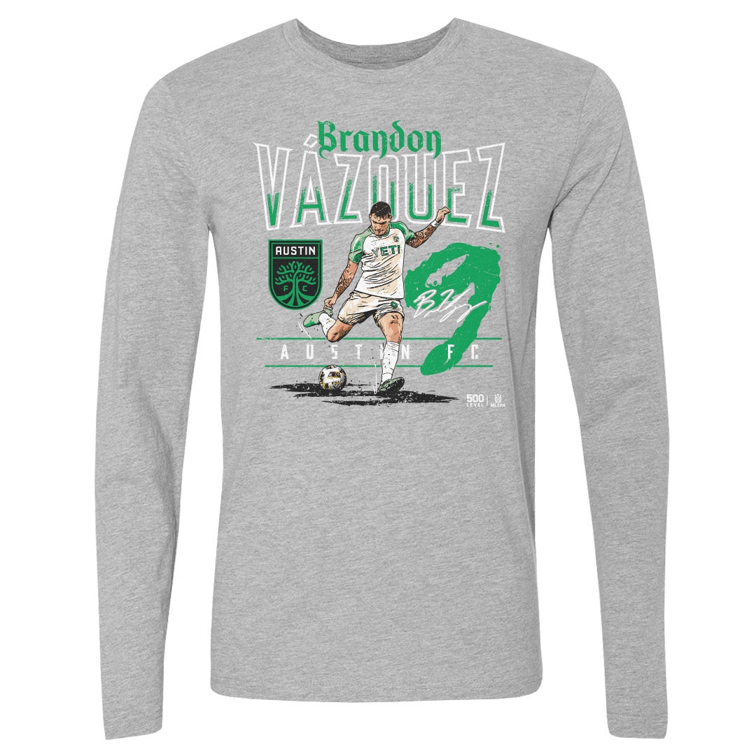 Brandon Vazquez Men's Long Sleeve T-Shirt | 500 LEVEL