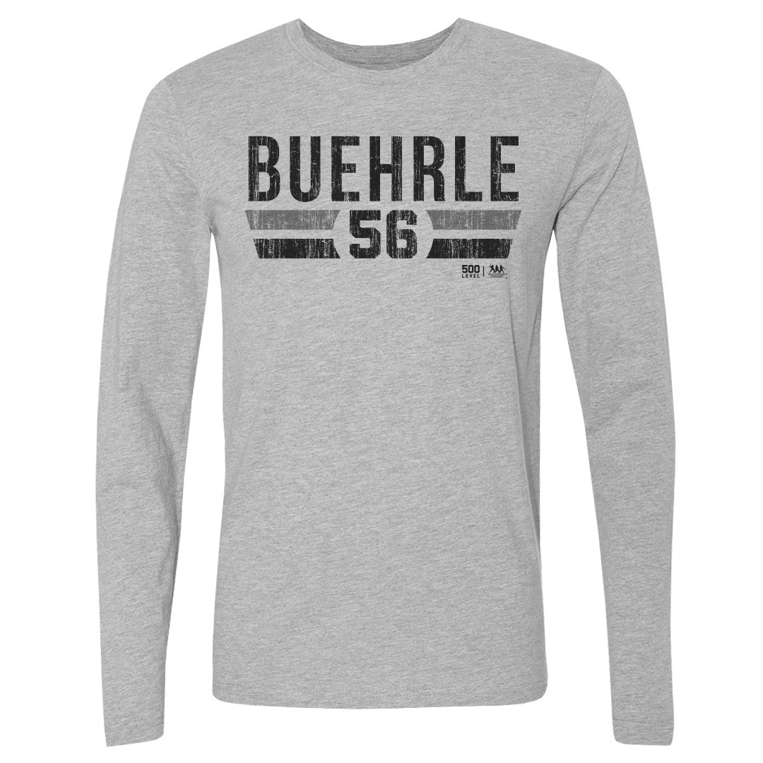Mark Buehrle Men's Long Sleeve T-Shirt | 500 LEVEL