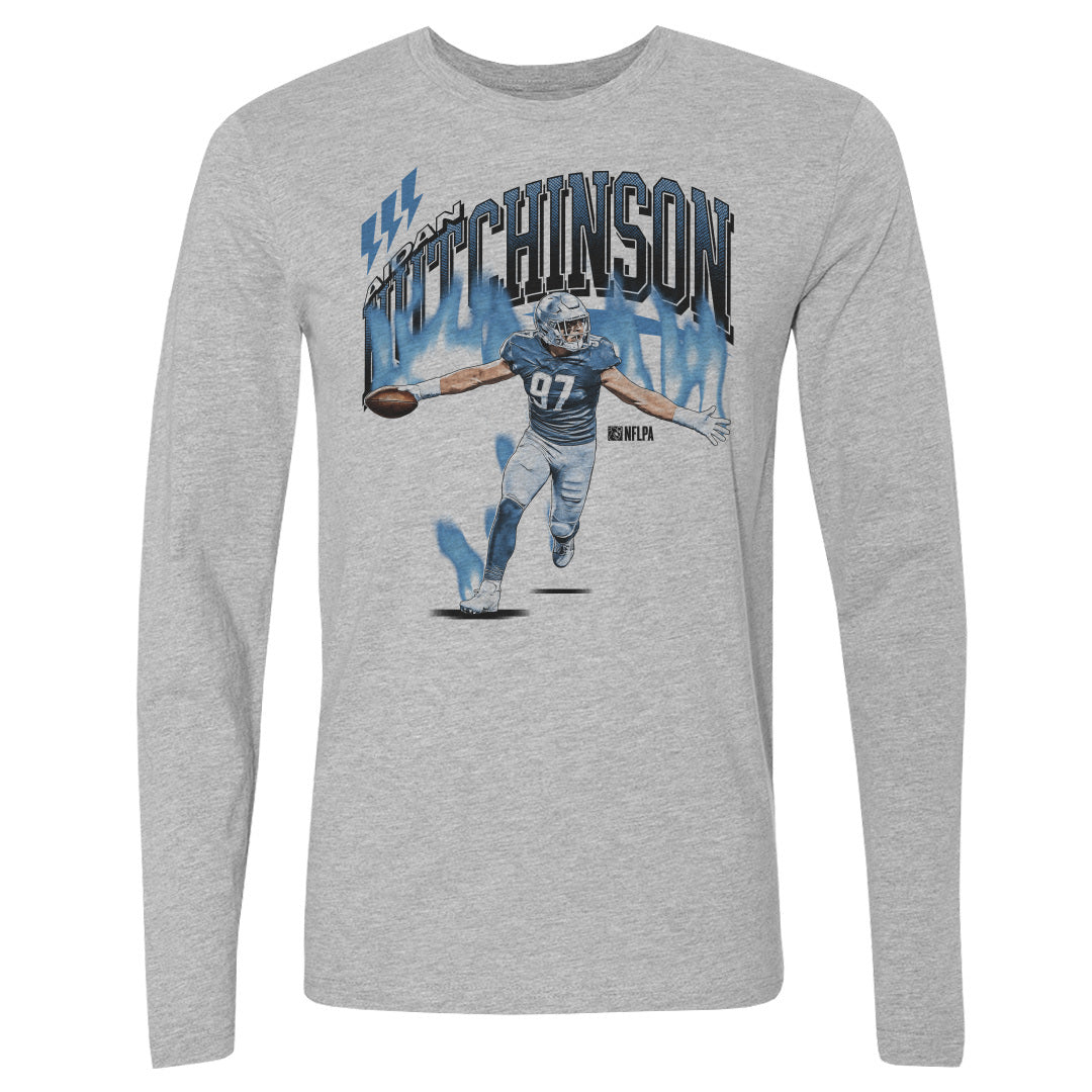 Aidan Hutchinson Men's Long Sleeve T-Shirt | 500 LEVEL