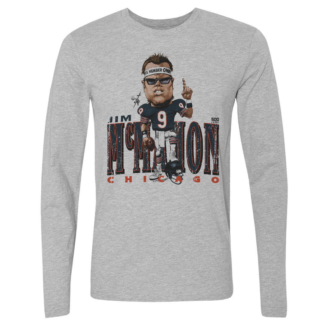 Jim McMahon Men's Long Sleeve T-Shirt | 500 LEVEL