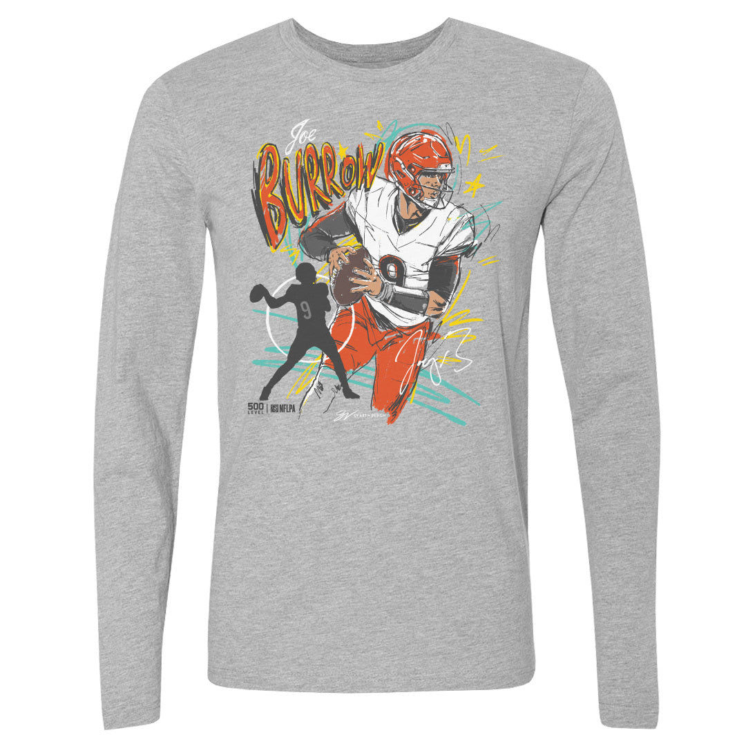 Joe Burrow Men's Long Sleeve T-Shirt | 500 LEVEL