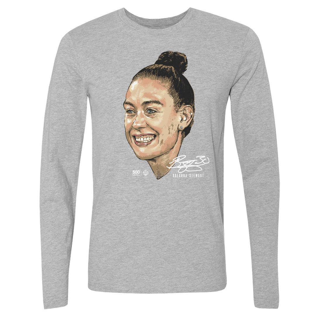 Breanna Stewart Men's Long Sleeve T-Shirt | 500 LEVEL