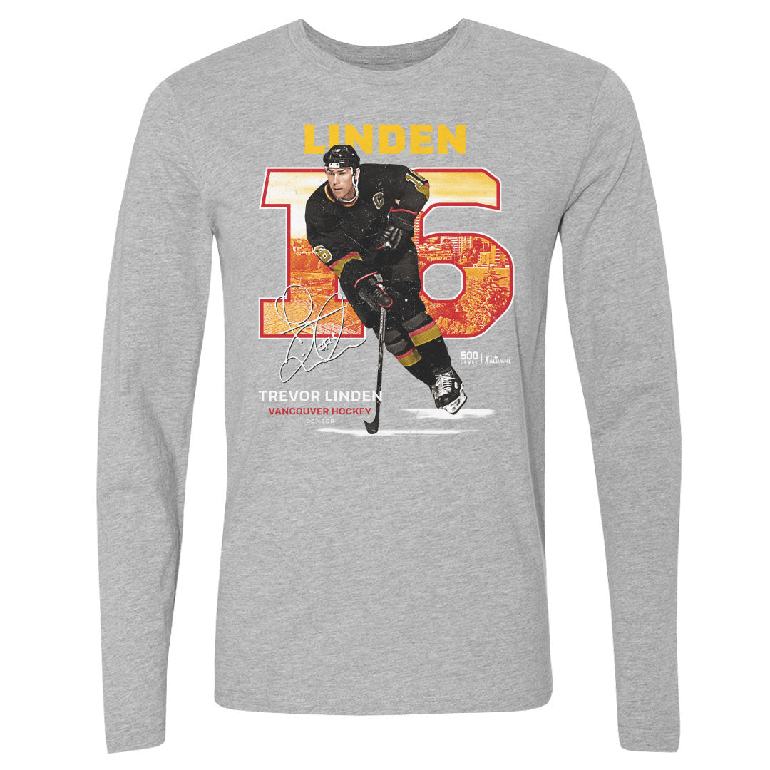 Trevor Linden Men's Long Sleeve T-Shirt | 500 LEVEL