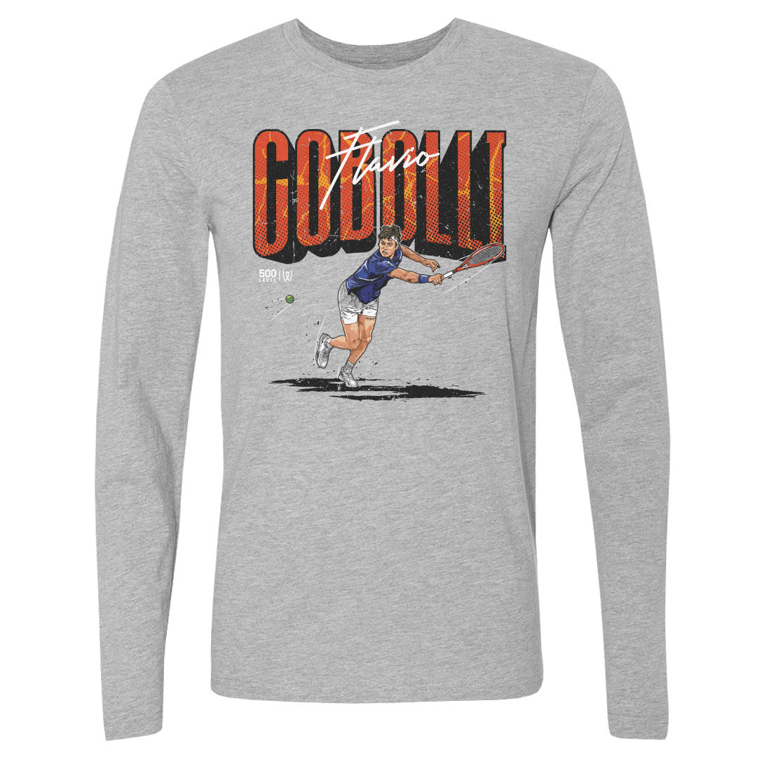 Flavio Cobolli Men's Long Sleeve T-Shirt | 500 LEVEL
