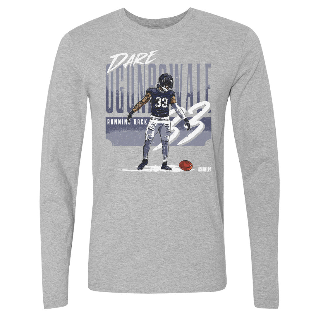 Dare Ogunbowale Men's Long Sleeve T-Shirt | 500 LEVEL