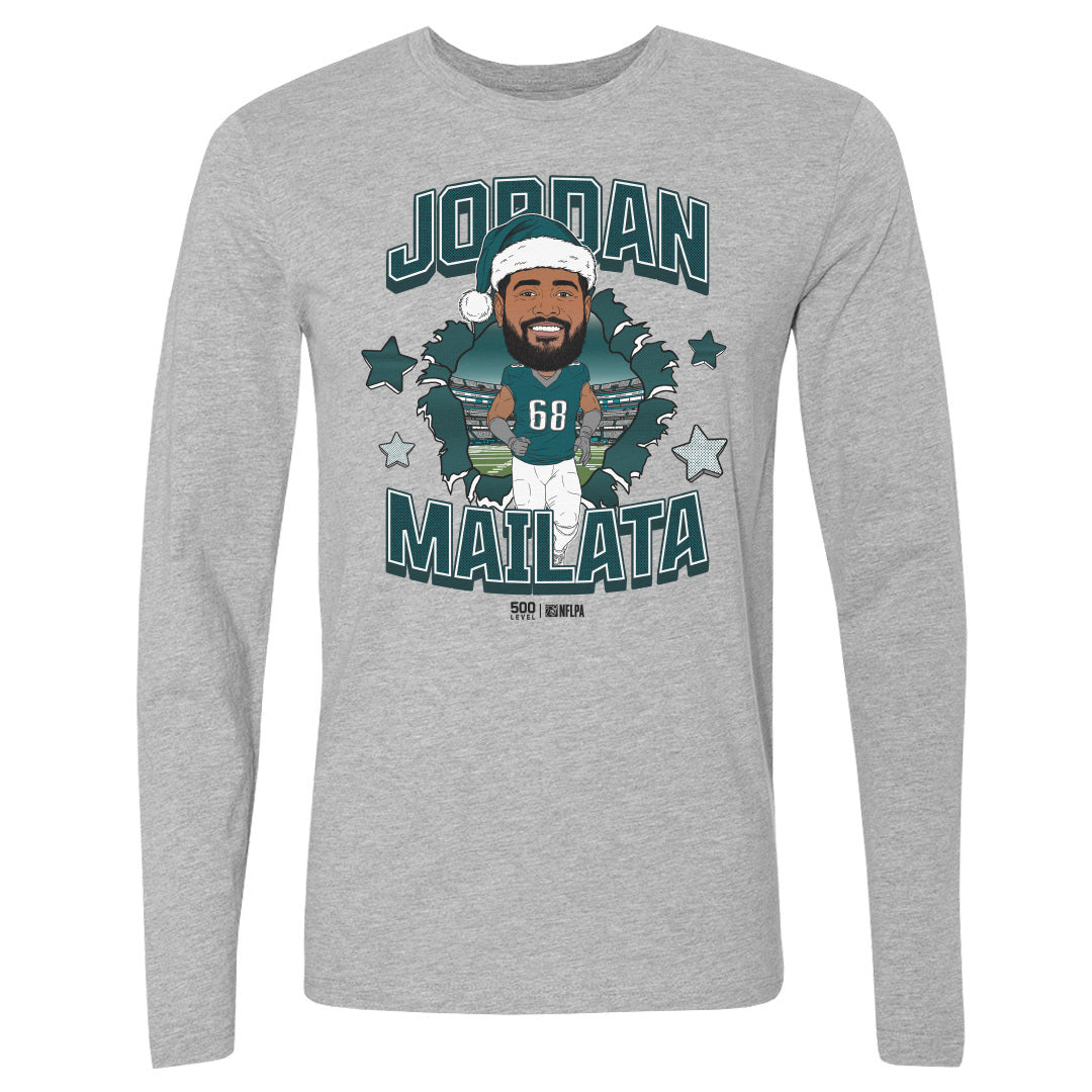 Jordan Mailata Men's Long Sleeve T-Shirt | 500 LEVEL