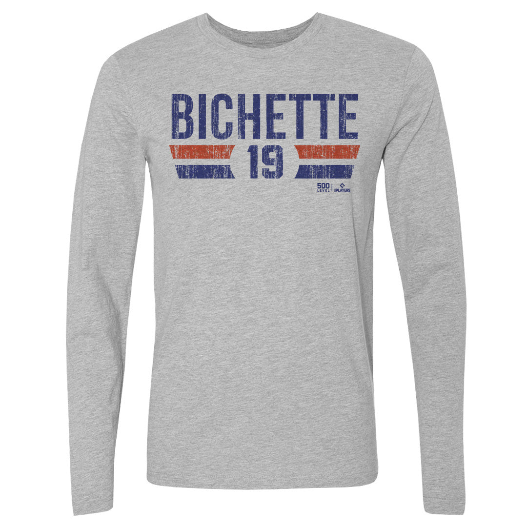 Bo Bichette Men's Long Sleeve T-Shirt | 500 LEVEL