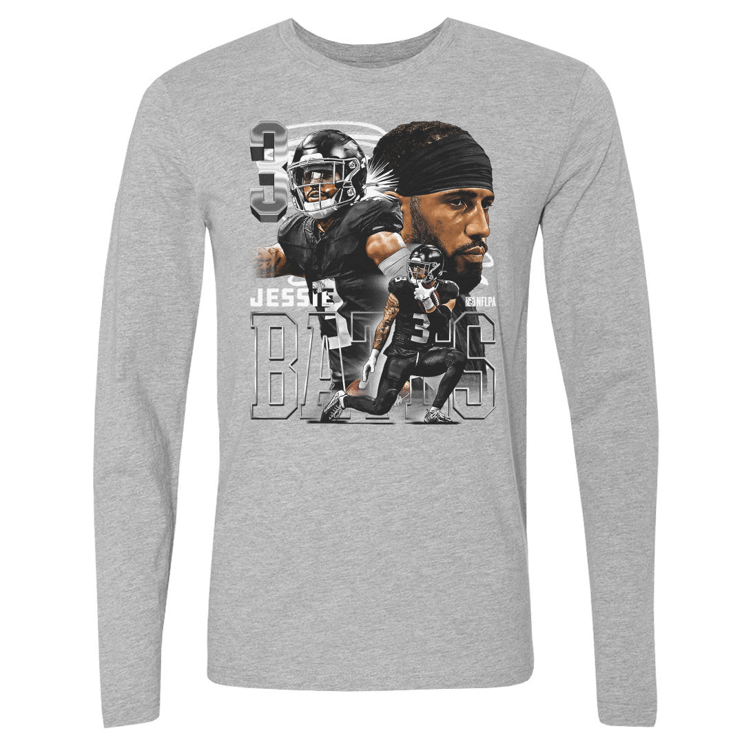 Jessie Bates III Men's Long Sleeve T-Shirt | 500 LEVEL
