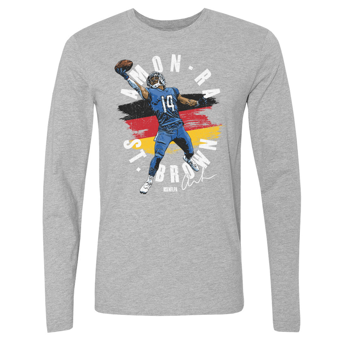 Amon-Ra St. Brown Men's Long Sleeve T-Shirt | 500 LEVEL