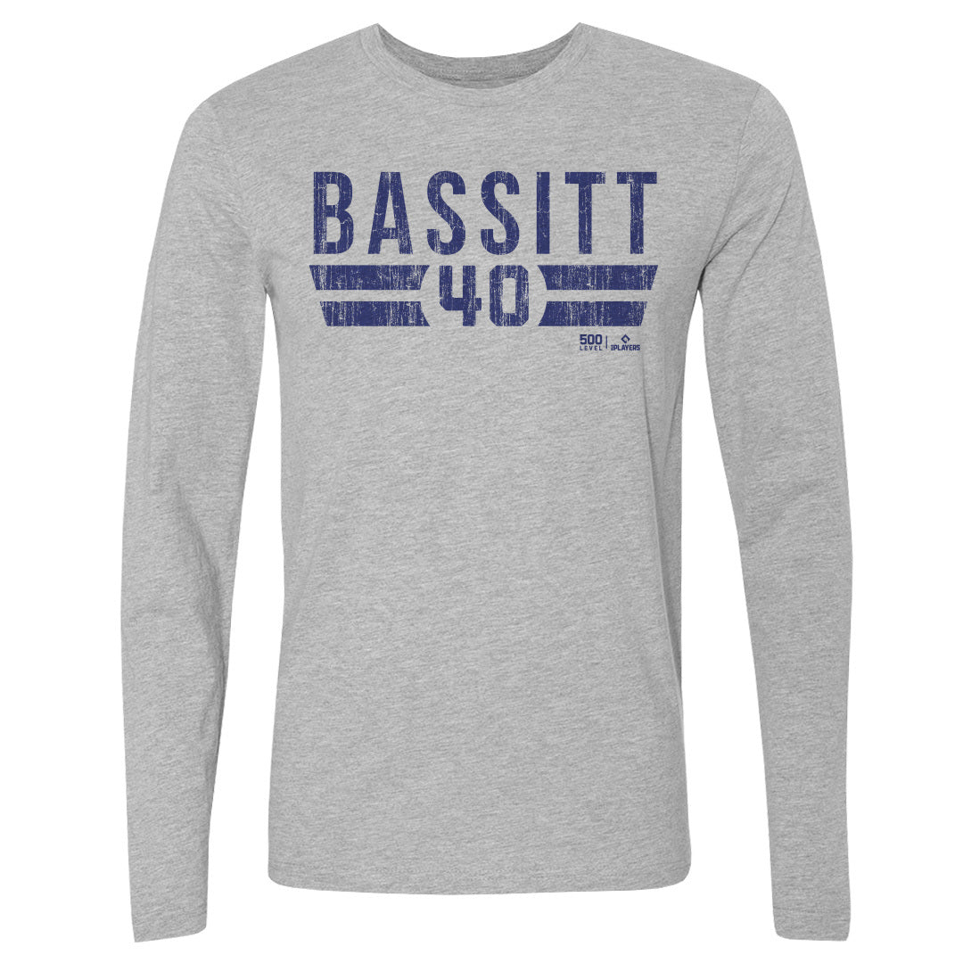 Chris Bassitt Men's Long Sleeve T-Shirt | 500 LEVEL