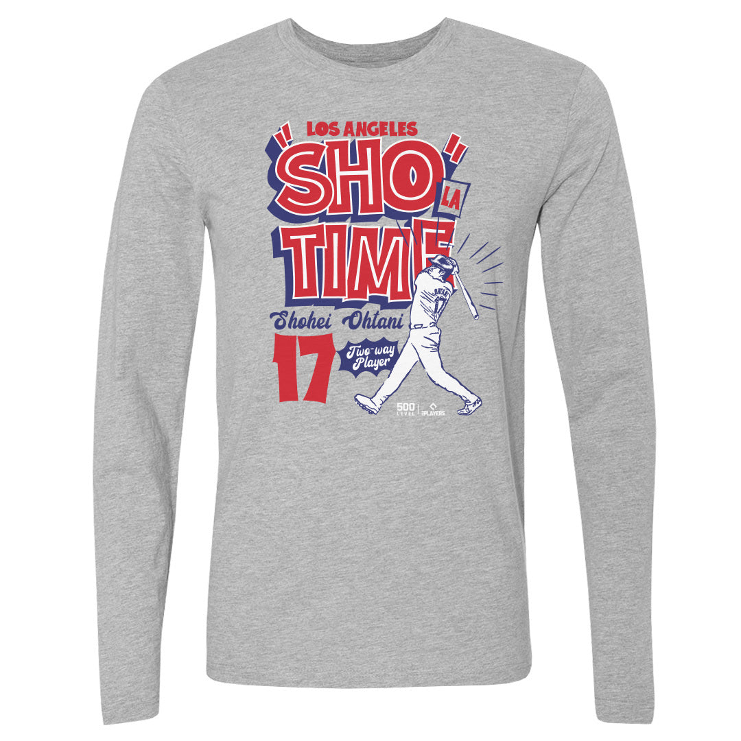Shohei Ohtani Men's Long Sleeve T-Shirt | 500 LEVEL