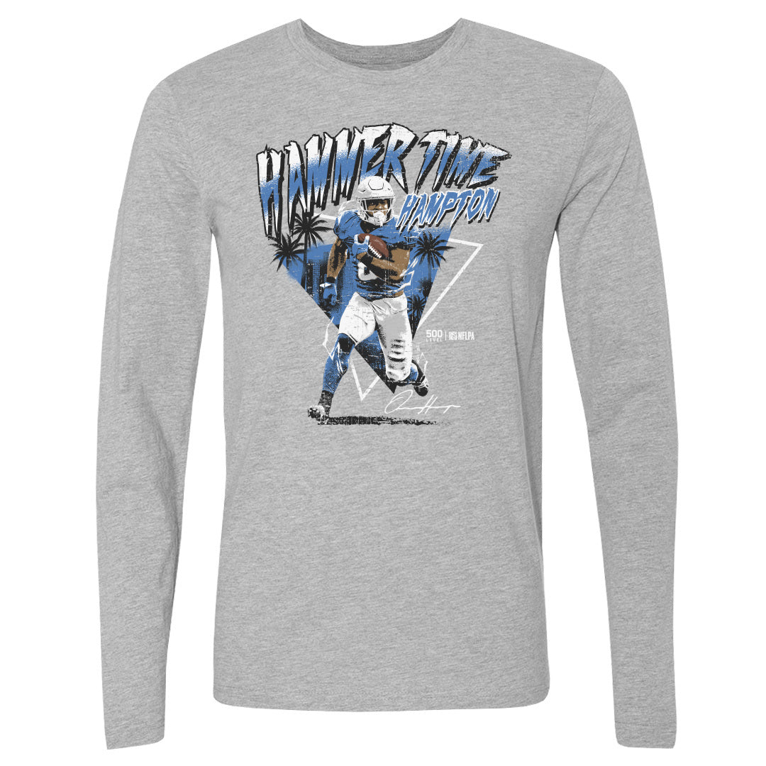 Omarion Hampton Men's Long Sleeve T-Shirt | 500 LEVEL