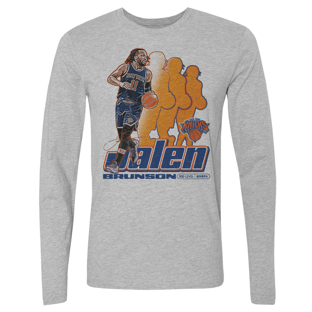 Jalen Brunson Men's Long Sleeve T-Shirt | 500 LEVEL